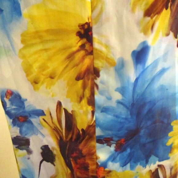 Lane Bryant Womens Sleeveless Tunic Top, Watercolor Print, Loose Fit, Size 14/16 - Picture 9 of 11